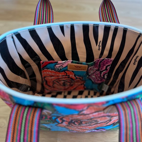 Consuela Legacy Rosita/Big Kitty Print Classic Tote - Picture 3 of 9